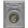 Image 3 : 1901 50C PR66 Cameo PCGS. Nicely frosted motifs provid