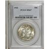Image 1 : 1942 50C MS67 PCGS. This piece has full mint bloom and