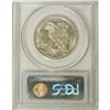 Image 2 : 1943-S 50C MS66 PCGS. Trumpet Tail S. Light gray-gold