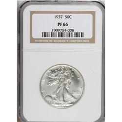 1937 50C PR66 NGC. When the United States resumed proo