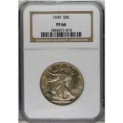 1939 50C PR66 NGC. This intricately struck Premium Gem