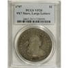 Image 3 : 1797 S$1 9x7 Stars, Large Letters VF20 PCGS. B-1, BB-7