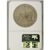 Image 2 : 1845 S$1 AU53 NGC. Pearl-gray and gold grace this mode