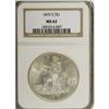 Image 1 : 1875-S T$1 MS62 NGC. Reverse 1. One of several issues