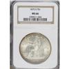 Image 3 : 1875-S T$1 MS66 NGC. Type One Reverse, Large S. Type O