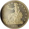 Image 1 : 1879 T$1 PR64 Cameo PCGS. Medium lemon-gold and sky-bl