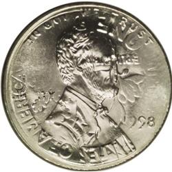 1998 1C Lincoln Cent--Struck on a 1998-P Dime--MS67 NG