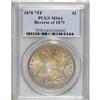 Image 1 : 1878 7TF S$1 Reverse of 1879 MS64 PCGS. A frosty near-