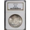 Image 1 : 1879-S S$1 MS67 NGC. A well-defined and predominantly
