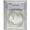 Image 1 : 1880-S S$1 MS67 PCGS. A charming Superb Gem with a sem
