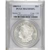 Image 1 : 1880/9-S S$1 MS65 Deep Mirror Prooflike PCGS. VAM-11.