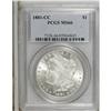 Image 1 : 1881-CC S$1 MS66 PCGS. This flashy and boldly struck P