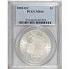 Image 1 : 1881-CC S$1 MS66 PCGS. Frosty and immensely appealing.