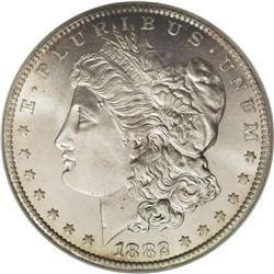 1882-CC S$1 MS67 NGC. Although the General Services Ad