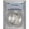 Image 1 : 1883 S$1 MS66 PCGS. Bright luster washes over untoned