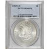 Image 1 : 1883-CC S$1 MS66 Prooflike PCGS. A hint of lemon patin