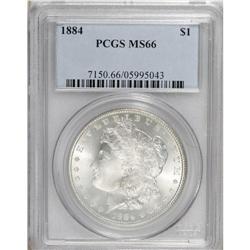 1884 S$1 MS66 PCGS. This assertively struck Premium Ge