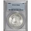 Image 1 : 1884 S$1 MS66 PCGS. Nicely struck with shining luster