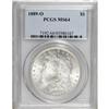 Image 1 : 1889-O S$1 MS64 PCGS. This well struck near-Gem has pl