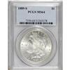 Image 1 : 1889-S S$1 MS64 PCGS. Dazzling luster adorns both side