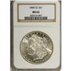 Image 1 : 1890-CC S$1 MS63 NGC. Flashy fields are only gently to