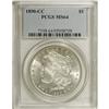 1890-CC S$1 MS64 PCGS. A thoroughly lustrous near-Gem