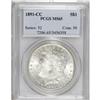 Image 3 : 1891-CC S$1 MS65 PCGS. Seemingly a candidate for a hig