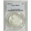 Image 3 : 1892-CC S$1 MS64 PCGS. In comparison to some of the 18