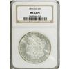 Image 1 : 1892-CC S$1 MS62 Prooflike NGC. Nicely mirrored with s