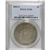 Image 3 : 1893-S S$1 VF30 PCGS. Most of the design elements are