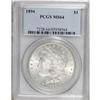 Image 3 : 1894 S$1 MS64 PCGS. This issue possesses the second-lo