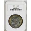 Image 3 : 1896-S S$1 MS63 NGC. The toning aficionado will find t