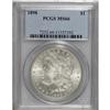 Image 1 : 1898 S$1 MS66 PCGS. Lustrous surfaces are essentially