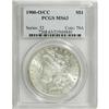 Image 1 : 1900-O/CC S$1 MS63 PCGS. VAM-8. A Top 100 Variety. Thi