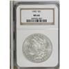 Image 1 : 1902 S$1 MS66 NGC. An untoned and semi-prooflike examp