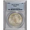 Image 1 : 1921 S$1 MS64 PCGS. The high-relief 1921 Peace dollars