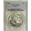 Image 1 : 1921 S$1 MS64 PCGS. This essentially brilliant high re
