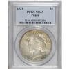 Image 1 : 1921 S$1 MS65 PCGS. A glowing Gem representative of th