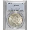 Image 1 : 1924-S S$1 MS64 PCGS. Nice luster combines pleasing go