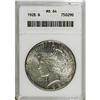 Image 1 : 1928 S$1 MS64 ANACS. This well struck and original nea