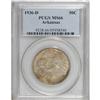 Image 1 : 1936-D 50C Arkansas MS66 PCGS. Subtly lustrous with ha