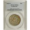 Image 1 : 1925-S 50C California MS64 PCGS. The strong detail and