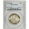 Image 1 : 1936 50C Cleveland MS65 PCGS. A partial tab-toned appe