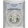 Image 1 : 1922 50C Grant no Star MS65 PCGS. A lustrous and nearl