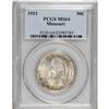 Image 1 : 1921 50C Missouri MS64 PCGS. Golden-brown and ice-blue