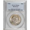 Image 1 : 1936 50C Robinson MS66 PCGS. The side with Robinson''s