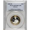 Image 3 : 2000-W $10 Library of Congress PR70 Deep Cameo PCGS. A