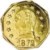 Image 1 : 1872 25C Washington Octagonal 25 Cents, BG-722, Low R.