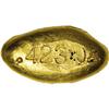 Image 1 : Modern Gold BRC "Button." Shaped like a tiny football,