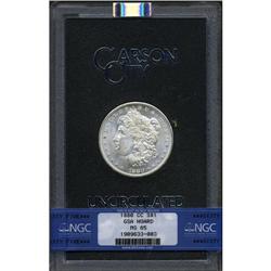 1880-CC S$1 MS65 NGC. A lightly toned and thoroughly l